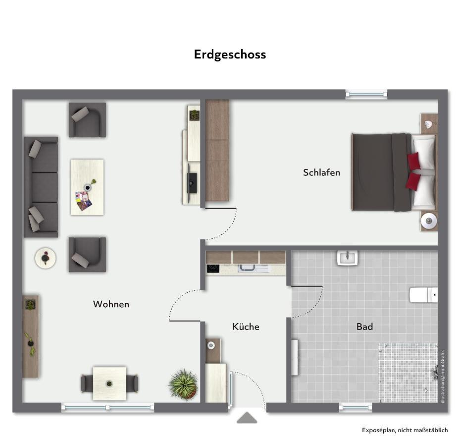 Poststrasse 32A Wohnung 03 Кюлунгсборн Екстер'єр фото